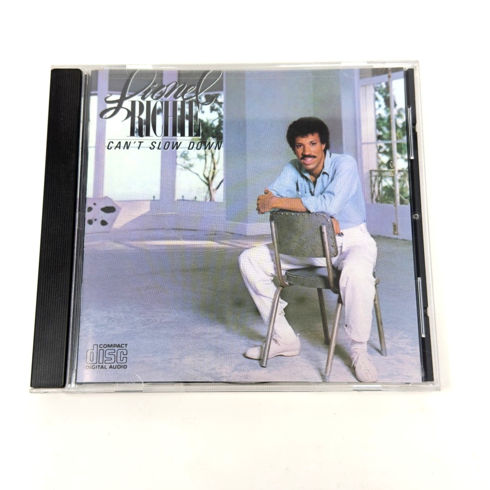 Lionel Richie Can't Slow Down CD Album Motown Soul Pop Classic Hits